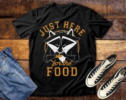 Pocahontas Meeko Just Here For The Food Portrait Disney T-Shirt