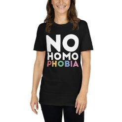 Pride No Homophobia  LGBT Shirt