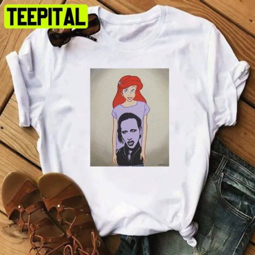 Princess Ariel Marilyn Manson Casual Trending Unisex Shirt