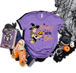 Princess Beauty And The Boo Witches World For Girls Blanca Nieves Disney Halloween Unisex T-Shirt