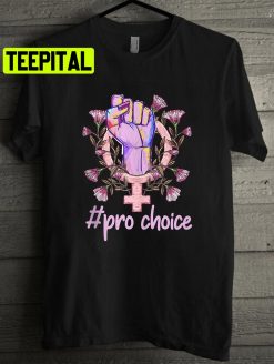 Pro Choice Women Abortion Right My Body My Choice Pink Style Unisex T-Shirt