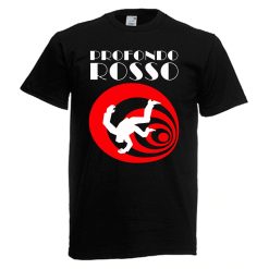 Profondo Rosso Deep Red Italian Horror Movie Mens Black T-Shirt