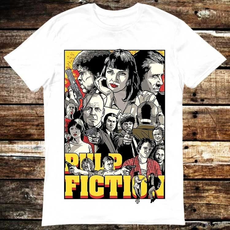 Pulp Fiction Poster Tarantino 90s T-Shirt – Teepital – Everyday