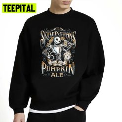 Pumpkin Ale The Night Before Christmas Halloween Spooky Night Unisex Sweatshirt