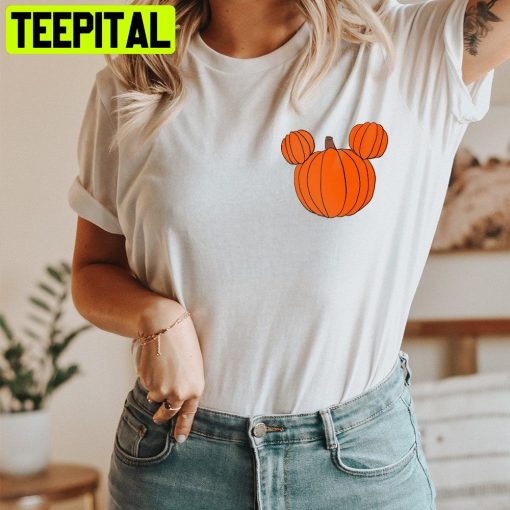 Pumpkin Mickey Mouse Halloween Unisex T-Shirt