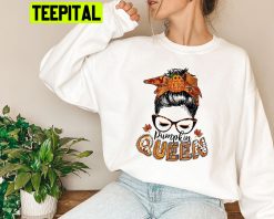 Pumpkin Queen Hallothankmas Trending Unisex Shirt