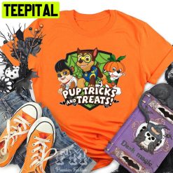 Pup Tricks And Treats Paw Patrol Halloween Trending Unisex Shirt