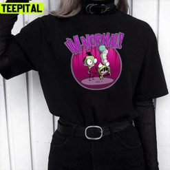 Purple Art I’m Normal Invader Zim Unisex T-Shirt