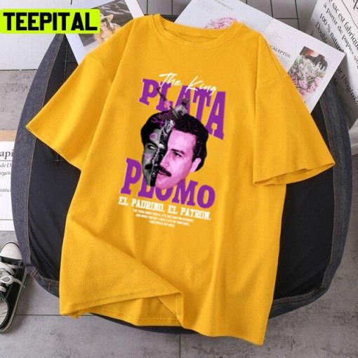 Purple Art Pablo Escobar Narcos Unisex T-Shirt