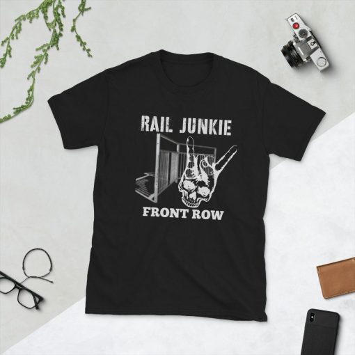 Rail Junkie, Front Row, Concerts, Mosh Pit, Rail, Front Row Rail  T-Shirt