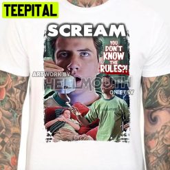 Randy Meeks Rules Jamie Kennedy Scream Halloween Trending Unisex T-Shirt