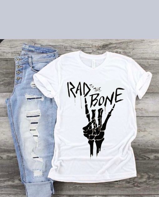 Rat To The Bone Skeleton Unisex T-Shirt