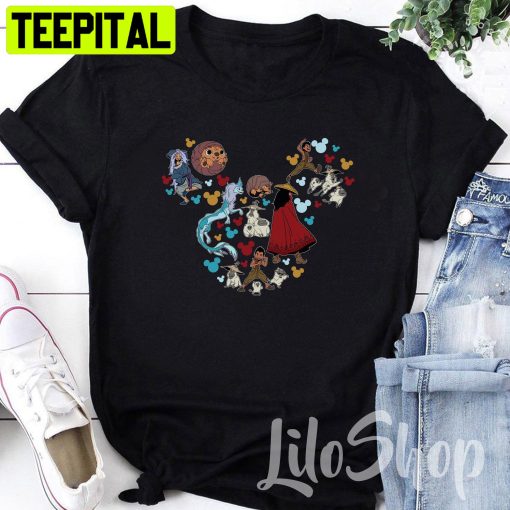 Raya And The Last Dragon Cute Head Mickey Trending Unisex T-Shirt