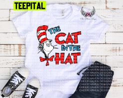 Read Across America Cat Hat Reading Trending Unisex Shirt