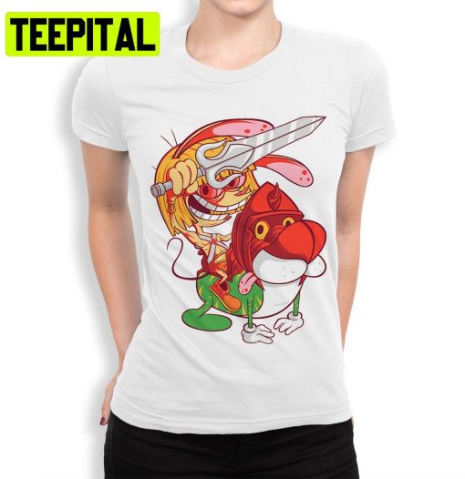 Ren And Stimpy And Masters Of The Universe Trending Unisex Shirt