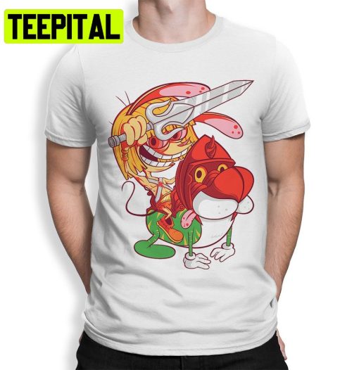 Ren And Stimpy And Masters Of The Universe Trending Unisex Shirt