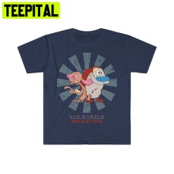 Ren And Stimpy Retro Japanese Trending Unisex Shirt