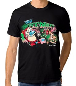 Ren and Stimpy You Eeediot T-Shirt