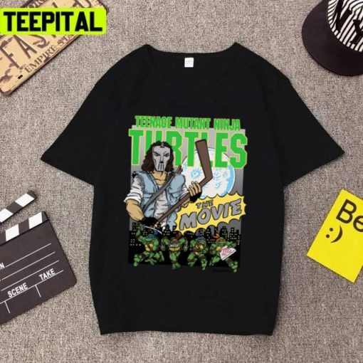 Retro First Movie 1990 Casey Jones Teenage Mutant Ninja Turtles Unisex T-Shirt