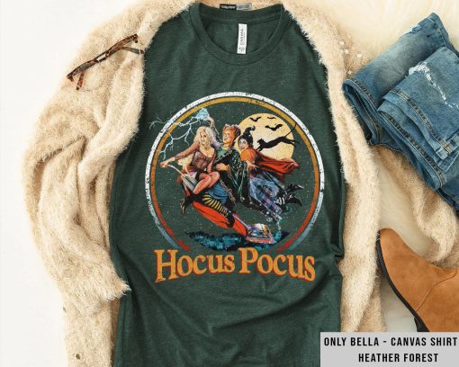 Retro Hocus Pocus Sanderson Sisters Witch Scary Movie I Smell Children Disney Halloween Unisex T-Shirt