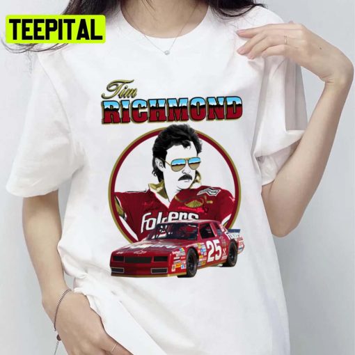 Retro Nascar Car Racing Richmond Unisex T-Shirt