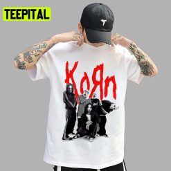 Retro Rock Band 90s Korn Illustration Unisex T-Shirt