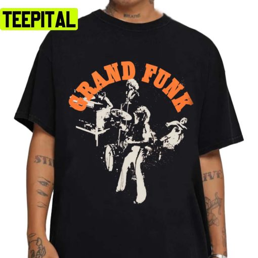 Retro Rock Music Grand Funk Railroad Unisex T-Shirt