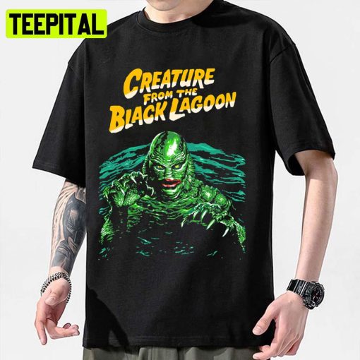 Retro Vintage Creature From The Black Lagoon Halloween Unisex Sweatshirt