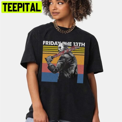 Retro Vintage Friday The 13th 1997 Jason Voorhees Unisex Shirt