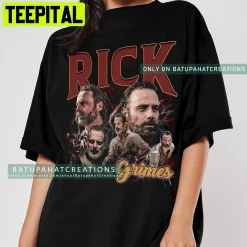 Rick Grimes Shirt Walking Dead Tv Series Vintage 90’s Unisex Shirt