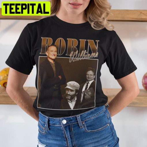 Robin Williams Homage Retro 90’s Vintage Trending Unisex T-Shirt