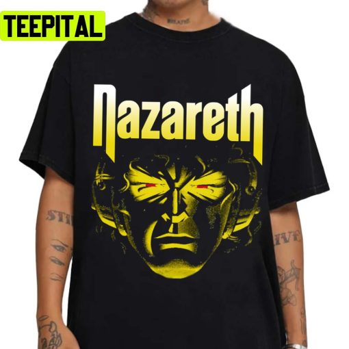 Rock Tattooed On My Brain Nazareth Band Unisex T-Shirt