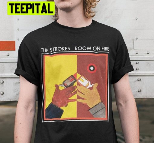 Room On Fire The Strokes Vintage Trending Unisex Shirt