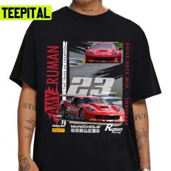 Rumanmcnichols Design Retro Nascar Car Racing Unisex T-Shirt