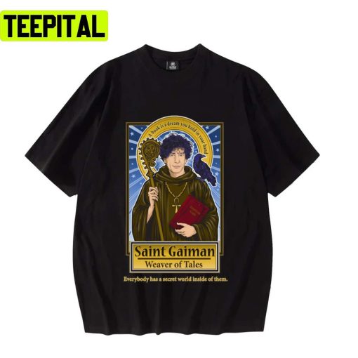 Saint Gaiman Weaver Of Tales The Sandman Unisex T-Shirt