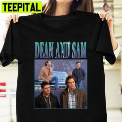 Sam And Dean Homage Vintage Trending Unisex T-Shirt