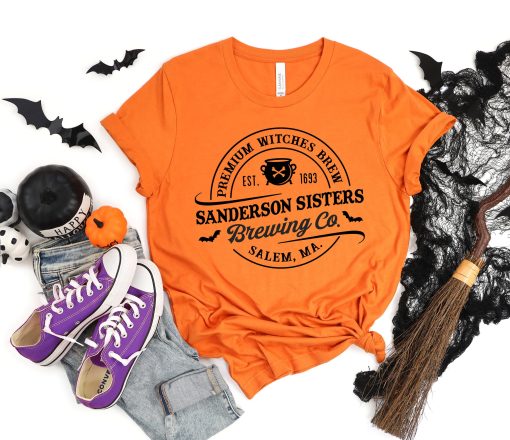 Sanderson Sister Brewing Co Halloween Sanderson New Art T-Shirt