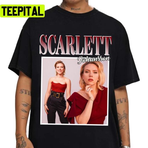 Scarlrtt Johansson Jamie Lee Curtis Trending Design Unisex T-Shirt