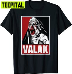 Scary Horror Nun Valak Conjuring Mix Pennywise Unisex T-Shirt