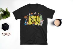 School House Rock Saturday Morning Cartoons 80s 90s Vintage Unisex T-Shirt