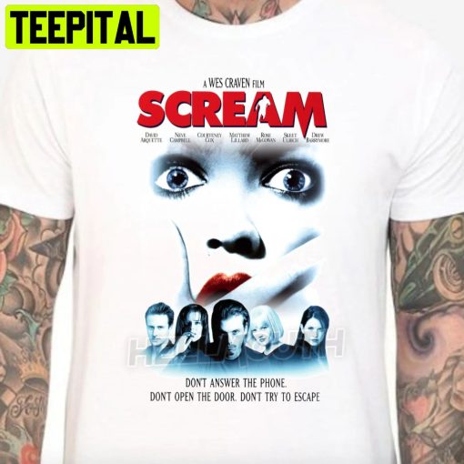 Scream 1996 Movie Halloween Trending Unisex T-Shirt