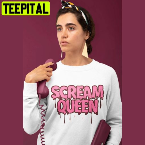 Scream Queen Horror Halloween Trending Unisex Sweatshirt