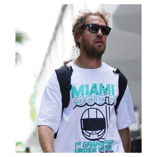 Sebastian Vettel Miami 2060 F1 Underwater Grand Prix Thank You For The Memories 2022 Unisex T-Shirt