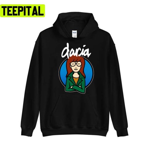 Serious Face Daria 90s Cartoon Unisex T-Shirt