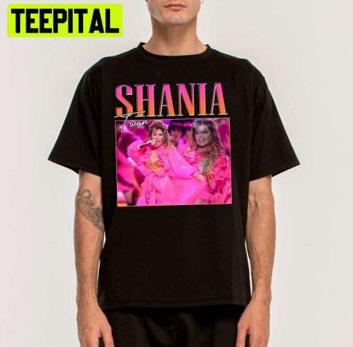 Shania Twain Vintage Art Trending Unisex Shirt