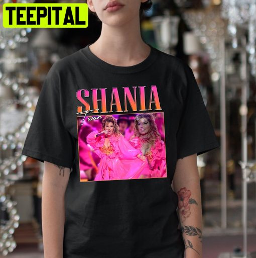 Shania Twain Vintage Art Trending Unisex Shirt