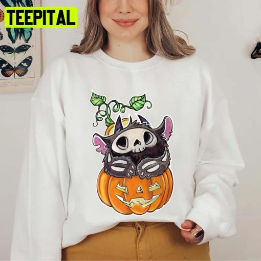 Skele Puffling Halloween Unisex Sweatshirt