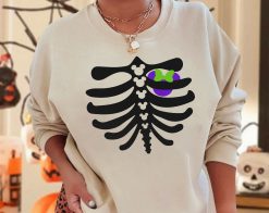 Skeleton Vintage Retro Vintage Disney Halloween Mickey Unisex Sweatshirt