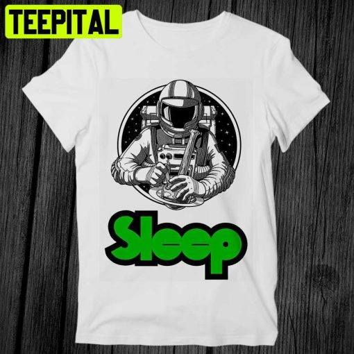 Sleep Band Marijuanaut Vintage Retro Unisex Shirt