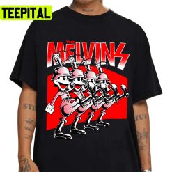 Smile Face Rock Band Melvin Art Melvins Unisex T-Shirt